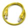 Buro UTP 4 pairs CAT5E CCA Molded 0.5m yellow RJ-45 (M) -RJ-45 (M)