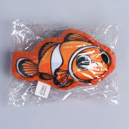 A toy for cats with mint "Clown Fish", 13 x 8 cm-8