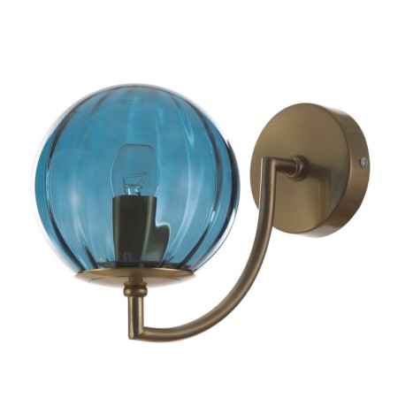 Bra "Javier" E27 40W gold-blue 22.7x15 cm