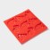 Form for 3D decorations “Gifts under the Christmas tree”, silicone, 30 × 30 cm, 9 cells, red color