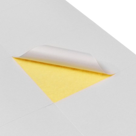 A4 labels self -adhesive Calligrata 50 sheets, 80 g/m2, on a sheet 8 labels, size: 105 x 74 mm, white, glossy-2