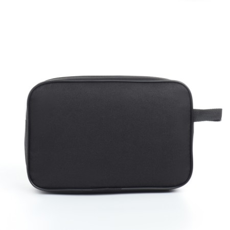 Lightning cosmetic bag, external pocket, black color-1