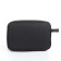 Lightning cosmetic bag, external pocket, black color