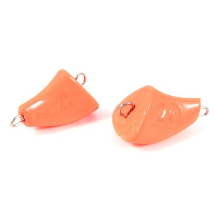 Cargo of a bullet exentric painted pissy Yaman 10 pcs., 20 g, orange-2