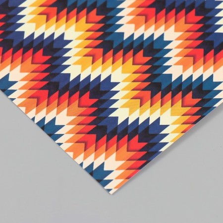 Scrapbooking paper bilateral "Illusion" density 180 grams set 10 pcs 15.5x17 cm-4