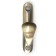 Hook furniture tundra TKO024, one -rod, bronze, 2 pcs