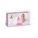 Coted for dolls with bed linen and canopy, collection "Diamond Princess" pink
