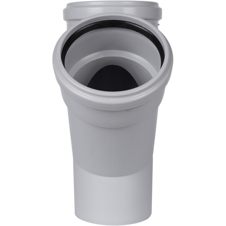 Sewer tee stout SKB-0015-11145, 110 mm, 45 °, silent-2