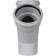 Sewer tee stout SKB-0015-11145, 110 mm, 45 °, silent