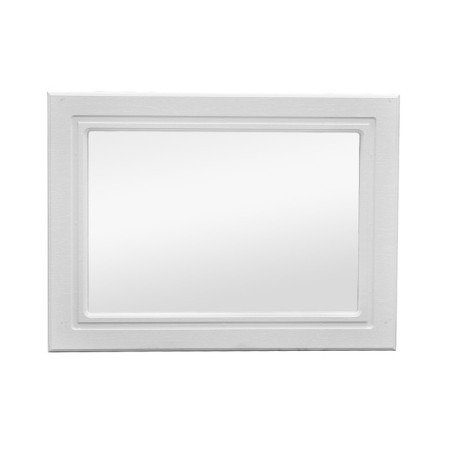 Hinged mirror "Monaco", 800 × 600 mm, white tree color