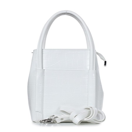 Female bag, artificial leather, cm, milk-1