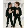 Children's suit Amarobaby Teddy, height 128 cm, black color