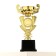 Cup 182C, award figure, gold, plastic stand, 21 × 10.7 × 7.5 cm.