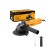 Corner grinder Deko DKAG750, 125 mm, 750 W, 220 V, 12000 rpm