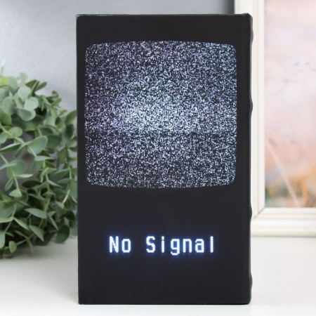 Safe Brush Tree to the leatherette "No signal" 21x13x5 cm-5