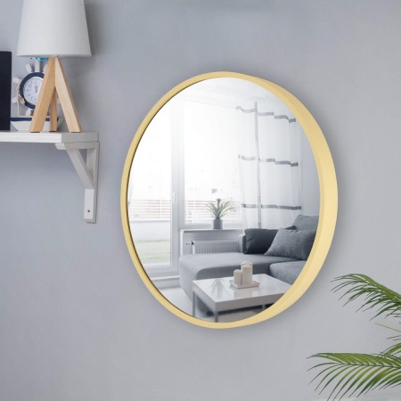 Mirror "matte gold", wall -mounted, 40 × 4 cm