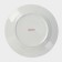 Board ceramic dining shares "Monica", d = 22.5 cm, white color