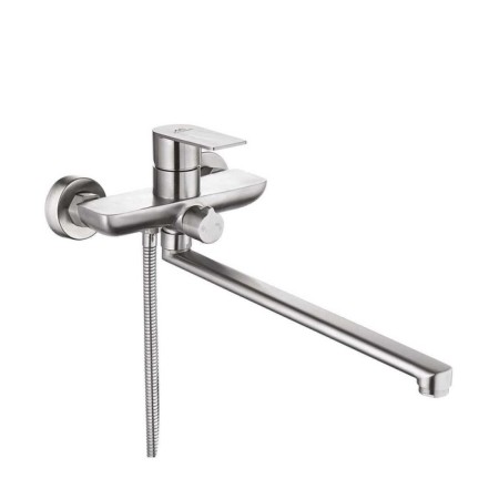 Fashun A52219 bath mixer, single -leaf, pour 325 mm, with shower, satin