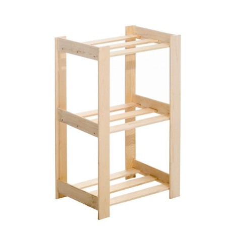 Wooden rack "Bravo-3", 80x46x33 cm-2