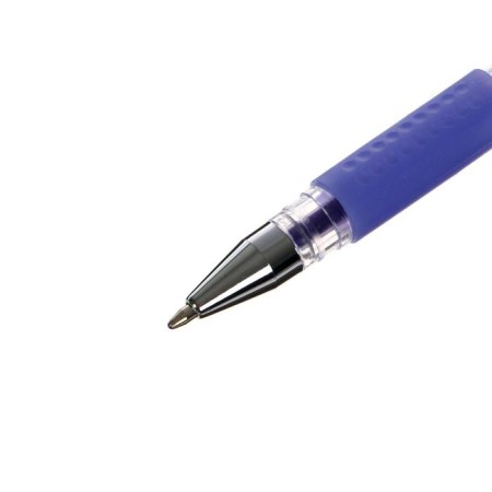 A set of gel pens, 12 colors, with sparkles, with a rubber holder, in a plastic box-14