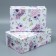 A set of boxes 10 in 1, gift packaging, “flowers”, 12 x 7 x 4 - 32.5 x 20 x 12.5 cm