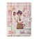 Notebook Gift, A6, 96 sheets, color block, with a curly refrain, PVC cover, "Anime", mix