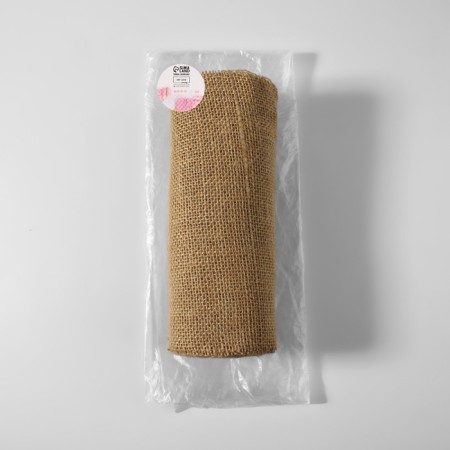 Jute fabric, natural, 20 cm, 4.5 ± 0.5 m, beige color-1
