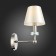 Wall lamp ST LUCE. SL1755.151.01. Viore. 1x40 W, E14, 16x30 cm, Nickel color