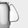 Hot teapot made of stainless steel Magistro Silver Line, 1.4 liters