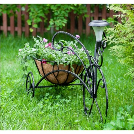 53-355 Stand 53-355 Garden Bicycle with a lantern 93x44x60 cm-2