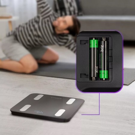 Floor Libra KitFort KT-813, up to 180 kg, from 2HAAA (included), black-5