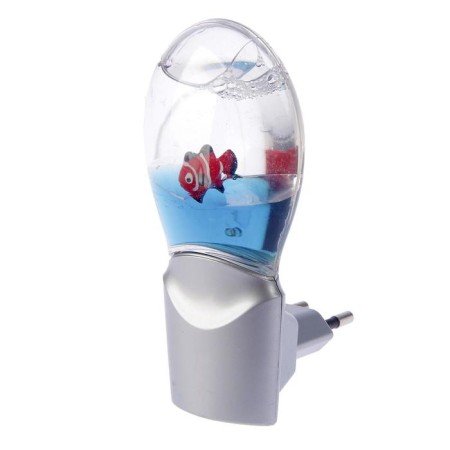 Night "" Baby "0.3W (light sensor) led silver/blue