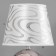 Laboil table lamp E14 40W white silver 20x20x33cm