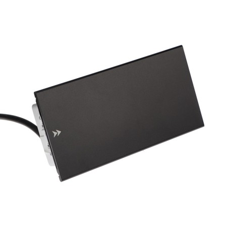 Block Roset into the table, sliding cover, 10a, 3 sockets, wire 1.8 m, black-3