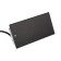 Block Roset into the table, sliding cover, 10a, 3 sockets, wire 1.8 m, black
