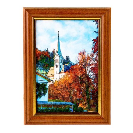 Key "City 8" 15x21 cm nut-6