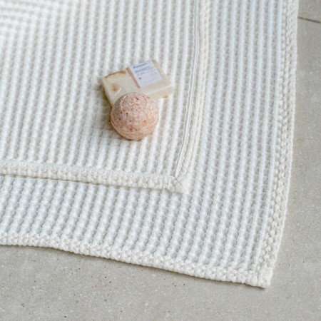 Pasionaria "Vigi", 255 gr, size 100x150 cm, cream color-1
