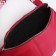 Bag Cross-Bodi with a zipper, red color