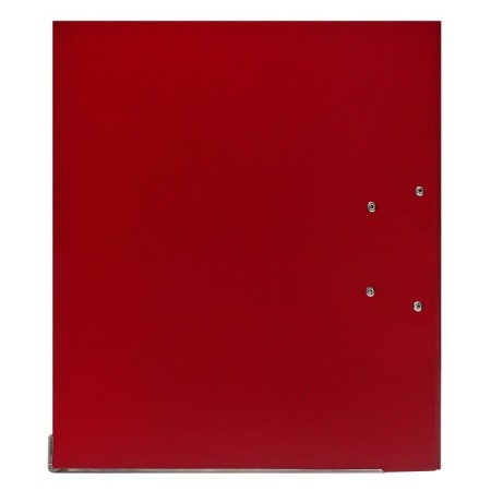 A4, 50 mm, calligrata, PVC, embossing "flax", metal edging, pocket for a spine, collected, burgundy, mix-6
