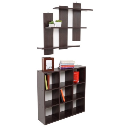 Set of shelf and rack PD-1 and PD-14 wenge