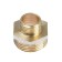 NIPPEL OTMO, 1 "X1/2", outer/outer thread, nickel -plated brass