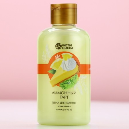 Bath foam, 300 ml, aroma of lemon tart, pure happiness-1