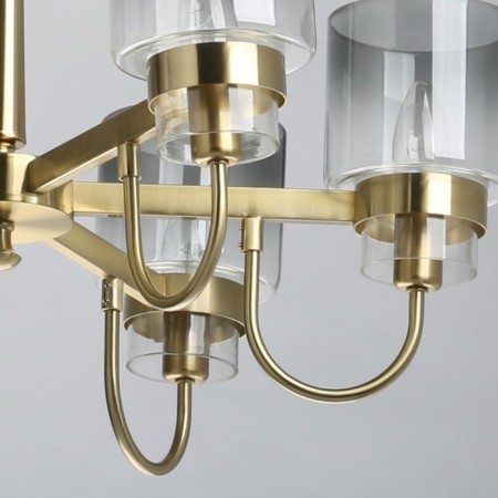 Ella chandelier, size 63x101x63 cm, 240W 6xe14-8