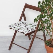 Siddle on the chair of the shares of Olives 42x42 cm, 100% cotton, horn 164 g/m2