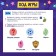 Game for children and adults "Big Family Quiz", 2-6 players, 6+