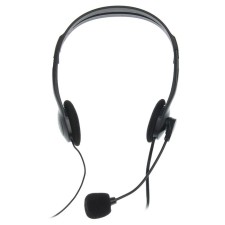 Headphones Defender Aura 102, computer, microphone, 85 dB, 32 Ohm, 3.5 mm, 1.8 m, black