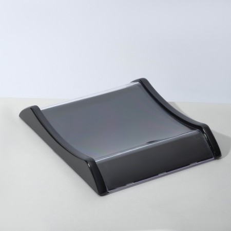 Monetnik is two -component, with a place for an advertising insert, 16.3 × 19.3 × 3, black color-2
