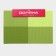 Set of serving napkins on the table “mood”, 4 pcs, 45 × 30 cm, green color