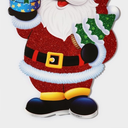 Decorative decoration (suspension) "Grandfather Frost" 35x23 cm-4