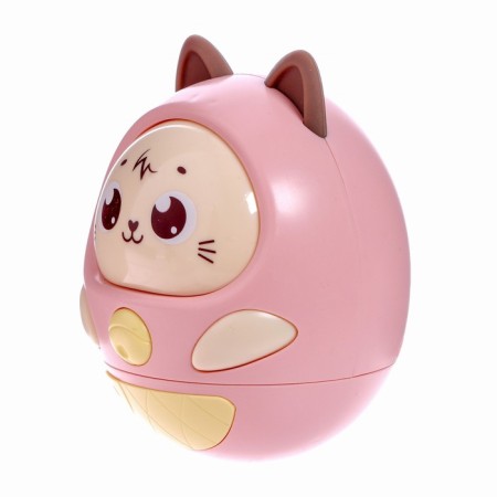 Musical toy "Kitik-Revalia", sound, light, pink color-1